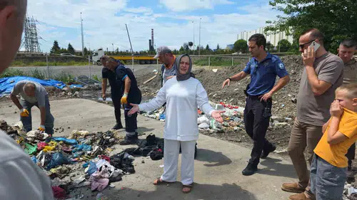 Zonguldak'ta çöpe giden altın dolu çanta polis sayesinde bulundu