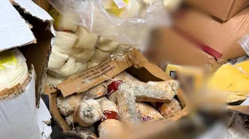 Bodrum’da bir işletmede tonlarca bozuk gıda ele geçirildi