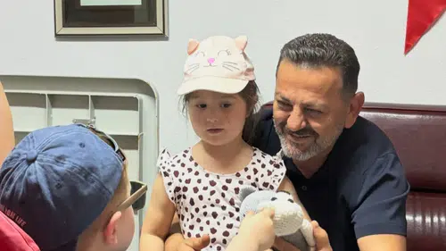 Bilecik'te makam koltuğunun minik ziyaretçileri