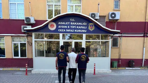 Efeler'de aranan hükümlü operasyonla yakalandı