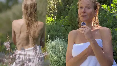 Gwyneth Paltrow duşta verdiği pozla kendi ürününü tanıttı