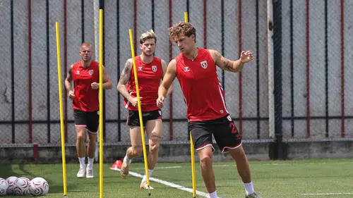 Samsunspor yeni sezon için sahaya indi