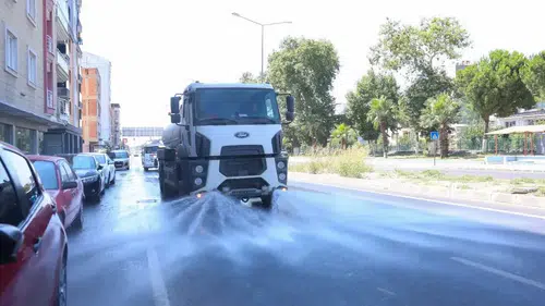 İncirliova anayolunda yenileme ve temizlik dönemi bitti