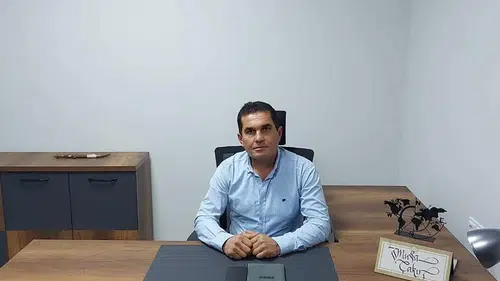Denizli’de muhtarın iş kazası mahalleliyi korkuttu