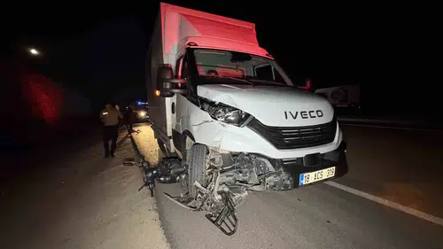 Çorum’da motosiklet kazası 23 yaşındaki sürücü hayatını kaybetti