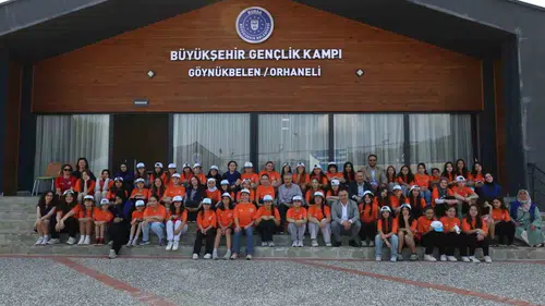 Bursa'da gençler doğayla buluştu