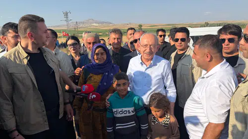 Kılıçdaroğlu Ankara’da tarım işçileriyle buluştu