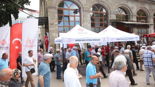 Samsun, Ordu ve Sinop şehitlerini dualarla andı