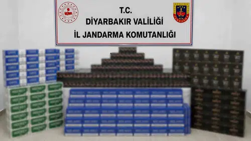 Diyarbakır jandarmasından geniş kapsamlı kaçakçılık operasyonu