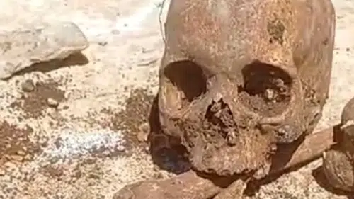 Malatya'da şoke eden keşif: İnşaat temelinden bakın ne çıktı