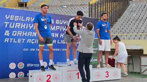 Aydınlı genç atletten engelleri aşan Türkiye şampiyonluğu