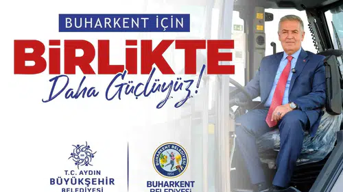 Buharkent’in belediye hizmet filosu iki yeni araçla genişledi