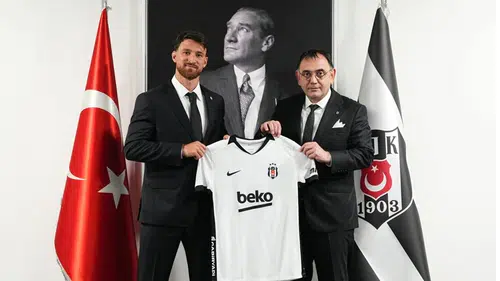 Beşiktaş orta sahaya dev takviye: Milli yıldız imzayı attı