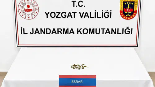 Yozgat merkezli operasyonda uyuşturucu ele geçirildi