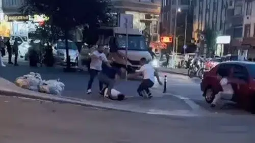 Gaziosmanpaşa'da bir kişiye acımasız meydan dayağı