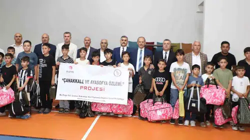 Hakkari Bağışlı köyünde çocuklara yeni eğitim ve spor rotası
