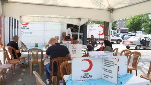 Çarşambalılar kan stoklarını doldurmak için sıraya girdi