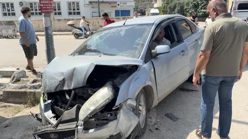 Osmaniye Bahçe’de okul önünde kaza 11 yaşındaki çocuk yaralandı
