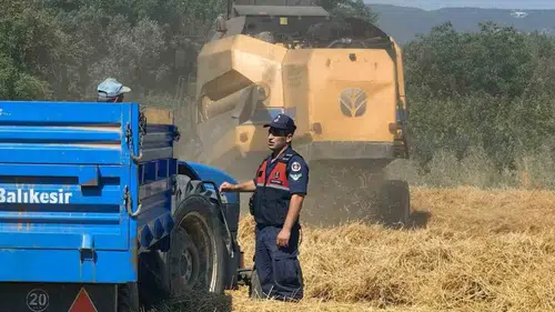 Bilecik'teki orman yangını sonrası biçerdöver operatörüne soruşturma açıldı