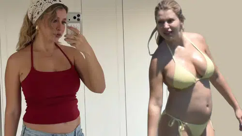 Gamze Erçel Bodrum tatilindeki fotoğraflarına tepki gösterdi