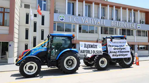 Yahyalı Belediyesi kendi ürettiği gelirle araç filosunu büyüttü