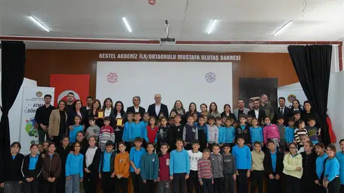Alanya'da 3 bin 500 öğrenci çevre koruma eğitimi aldı