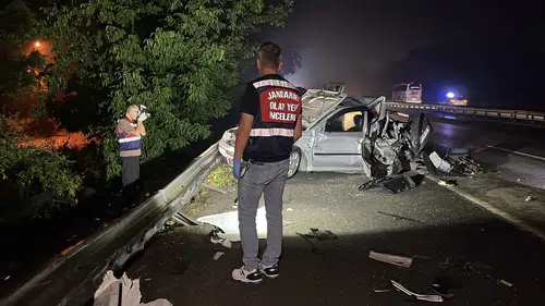 TEM Otoyolu'nda korkunç kaza 7 yaşındaki çocuk hayatını kaybetti