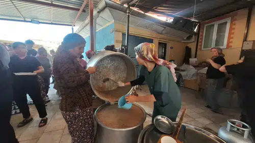 Manisa’da 200 yıllık komşuluk sofrası kuruldu
