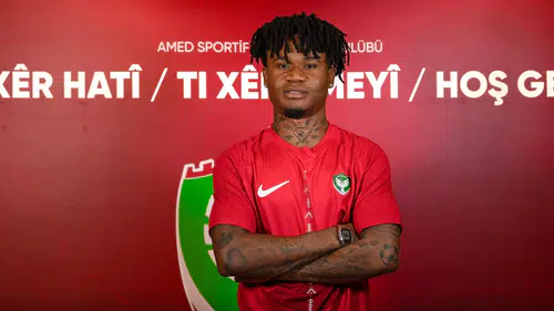 Amedspor'dan dev transfer hamlesi Gift Orban imzayı attı