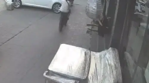 Kırşehir’de bisikletli çocuk otomobile çarptı