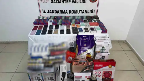Gaziantep’te kaçak ürün operasyonu