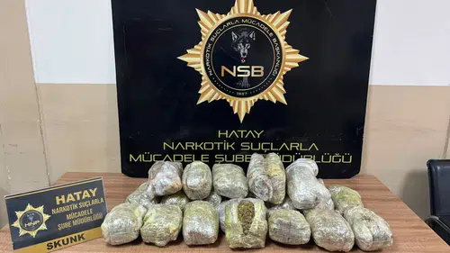 Hatay polisi zehir tacirlerine geçit vermedi
