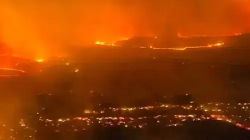 Alevlere teslim oldular: Başkentte korku dolu saatler, 25 bin kişi evlerini terk etti