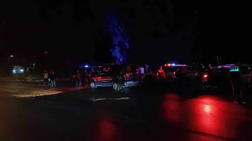 Alanya yolunda gece vakti feci kaza