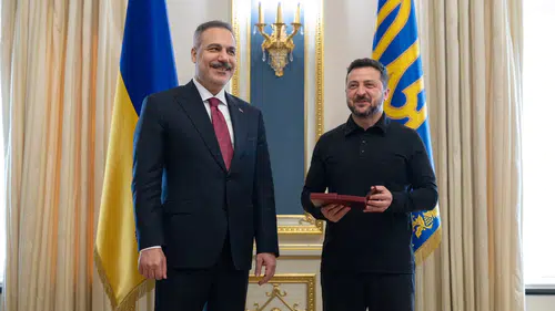Dışişleri Bakanı Fidan Kiev yolcusu