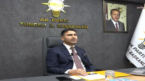 AK Parti Tunceli'de beklenmedik istifa: İl başkanı görevini bıraktığını duyurdu