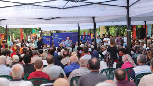 Kocasinan'da mahalle buluşması Başkan Çolakbayrakdar vatandaşla dertleşti