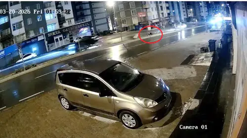 Yaren Mercan'ın ölümüne neden olan kazanın görüntüleri ortaya çıktı?