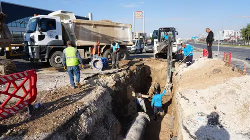 Adıyaman altyapısını yenilemek için 6 ayda dev bir hat döşedi