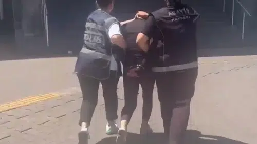 Kayseri polisi 10 yıl hapis cezası olan firariyi yakaladı