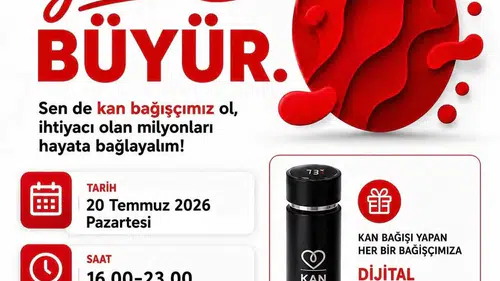 Karacasu Meydanı’nda kan bağışı seferberliği başlıyor