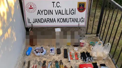 Bozdoğan’da hırsızlar balkon sefasında yakalandı