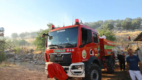 Adıyaman Kayaönü Köyü ormanlık alanında yangın çıktı