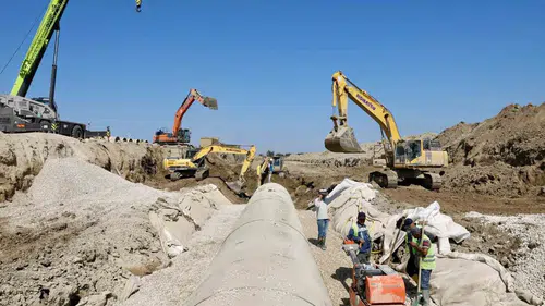 Aydın tarımında dev borularla verim dönemi başlıyor
