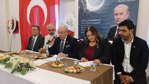 Söke MHP'de bayrak değişimi yaşandı