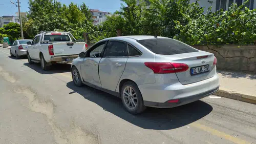Adıyaman'da kavşakta motosiklet kazası