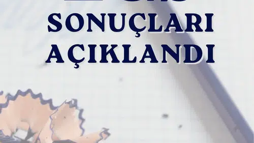 LGS sonuçları erişime açıldı Tercih dönemi için geri sayım başladı