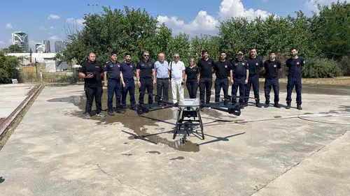 İtfaiyenin yeni gözü gökyüzünde