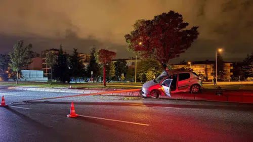 Kayseri'de aşırı alkollü sürücü ortalığı birbirine kattı