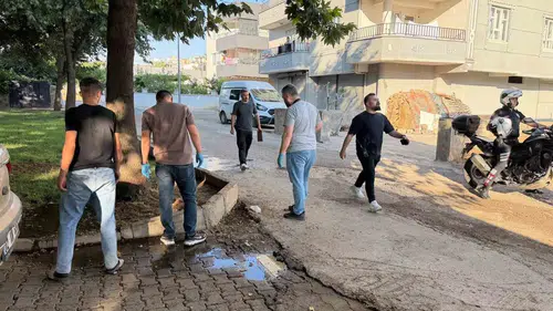 Siverek’te sokak ortasında silahlı kavga